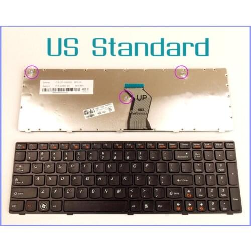 US English Version Keyboard for LENOVO IdeaPad G560A G560L G560 G 560 G565 0679 Laptop With Frame