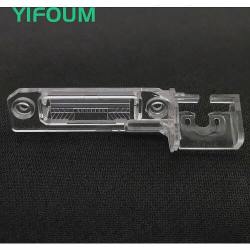 YIFOUM Car Rear View Camera Bracket License Plate Light For Volkswagen Magotan Polo Bora Golf Passat CC Touran Caddy Multivan T5