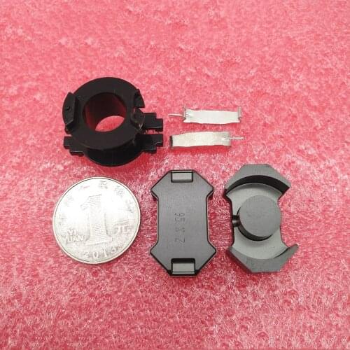 RM10 Imported Ferrite Core PC95 Material Can Be Equipped with Vertical 6 + 6 Skeleton and Steel Clip