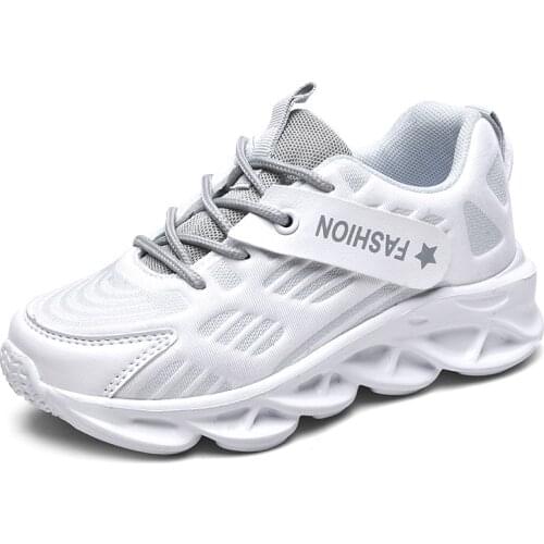 Zapatillas De Niños Girls And Boys Casual Sports Running Sneaker 2021 New Summer Mesh Shoes Big Children Students Comfortable