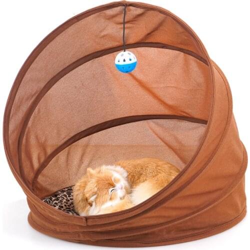 Pet Bed Cat Tunnel Toys Cats Rest Sofa Kitten Play Toys Tubes Balls Dog Tent House Puppy Pet Supplies Play Dog Tunnel House