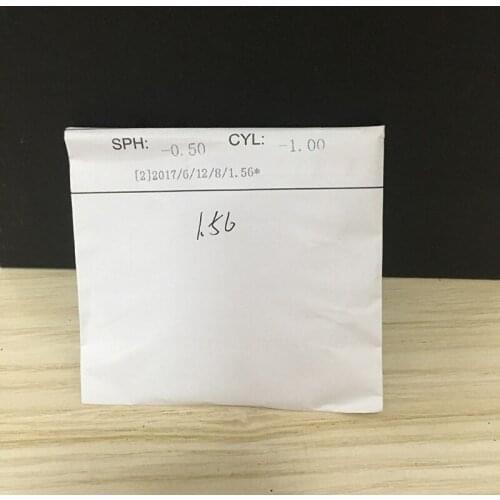 1.56 Index Aspheric Green Coating Prescription Resin Eyeglasses Frame Lenses Anti UV 400 Reflect Optical Glasses Lens