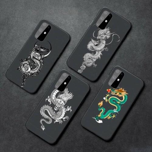 Fashion Dragon Animal Pattern Phone Case For Samsung A21S A32 A51 A52 A71 A50 A12 S10 S20 S21 Plus Fe Ultra