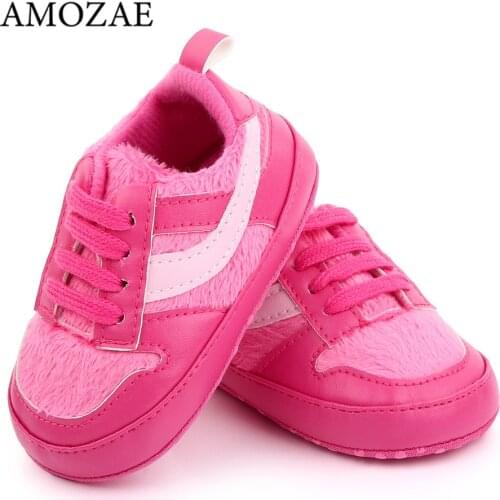 New Baby Shoes Bebes Colorful Casual Shoe Baby Girls Warm Anti-slip Sneakers Toddler Prewalkers Infant Newborn Crib Shoes