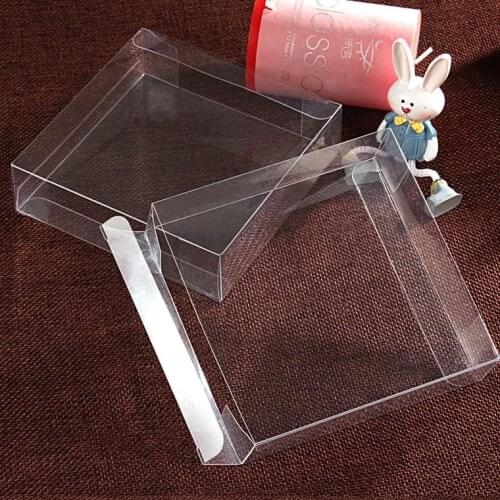 2*8*10cm plastic transparent gift box clear pillow favor boxes clear plastic pvc box for candy packing