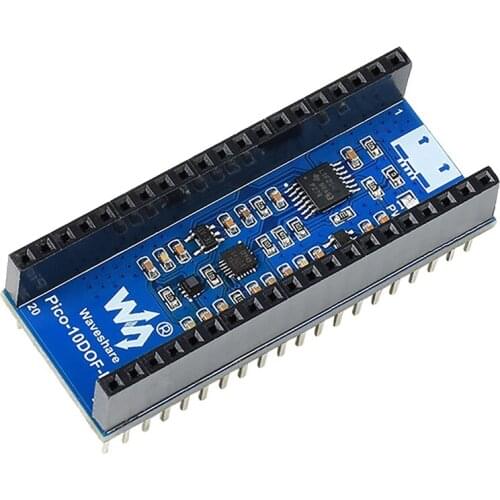 Waveshare Pico-10DOF-IMU Expansion Board For Raspberry Pico RP2040 Development Board ICM20948 Sensor Expansion Board