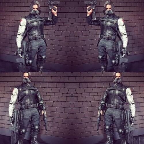 In Stock For Sale Scale 1/12th Fashion Unique Style Leather Jackets Tooling Handmade Belts For Mostly 6 Inch Doll Actions