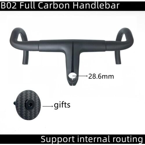 T800 carbon Handlebar Road Bike Handle Bars Ultralight Carbon Fibre Bicycle bars integrated