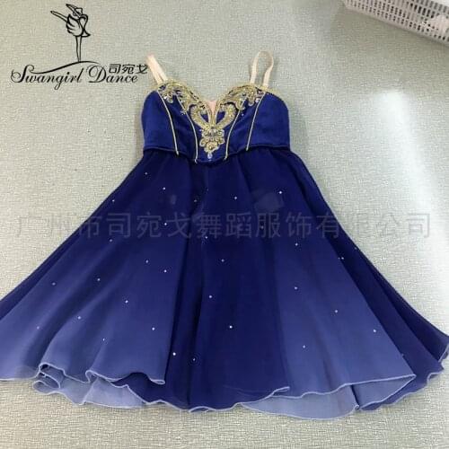Royal Blue The Talisman Variation Ballet Dress Costume Girls Adult Professional Ballet Dress YAGP Cometition BT2015