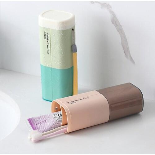 Travel Portable Toothbrush Storage Case Box Toothbrush Holder Storage Case Box Organizer Storage Box Bathroom Accessories