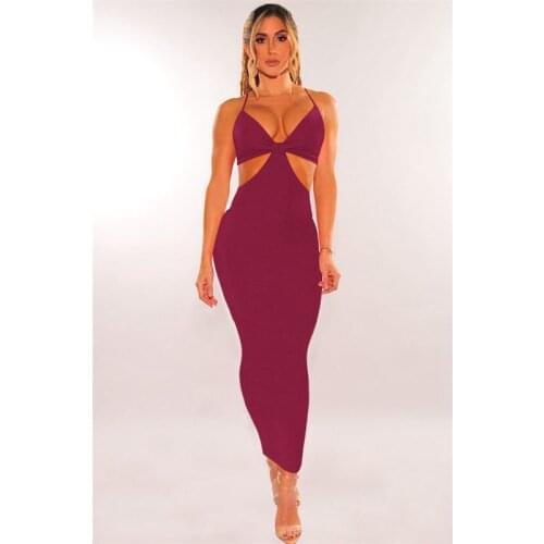Women Clothing Summer Sexy Dress-Style Irregular Sling Backless Birthday Outfit Party Prom Nightclub Y2k Clothes Wholesale Items