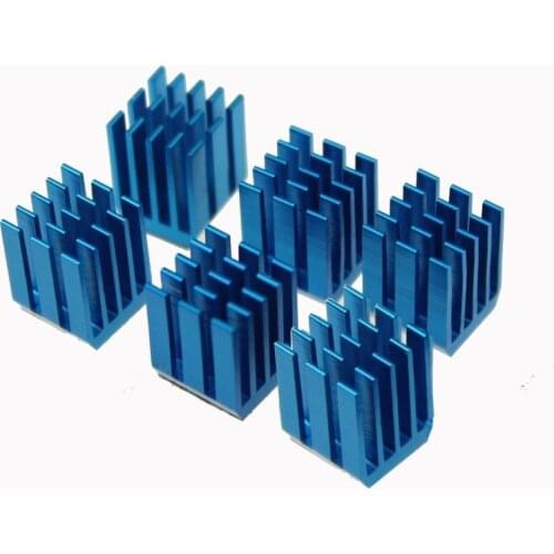 20 PCS GDT - X9 Cooler Aluminum Heatsink Cooling Fan Heat Sink 9mm x 9mm x 12mm Cooling Radiator 9x9x12mm
