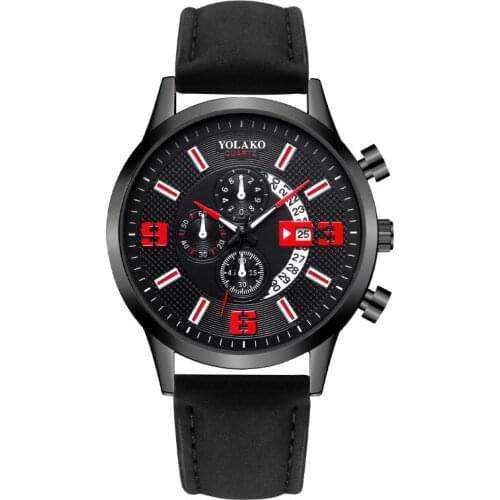 2021 New Arrival Quartz Watches Mens Sport Reloj Hombre Casual Relogio Masculino Para Military Army Leather Wrist Watch For Men