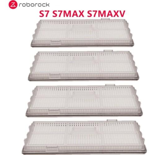 Applicable to roborock S7 s7max s7maxv vacuum sweeping robot replaceable accessories filter screen 4pcs