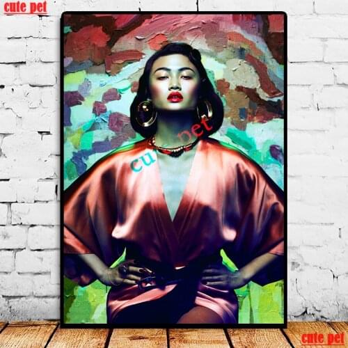 Diamond Painting Cross Stitch Japanese woman Diamond embroidery diy full square diamond mosaic rhinestone puzzle Home Wall Decor