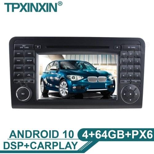 4+64G Car Player For Mercedes Benz ML CLASS W164 ML300 ML350 2005-2012 Car Radio Multimedia Vtimedia Video Player Navigation GPS