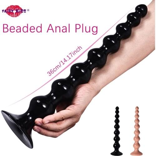 Long Anal Beads Anus Balls Butt Plug Dilatador Big Prostate Massager Anal Dildo Adult Erotic Sex Toys For Woman But Sex Products