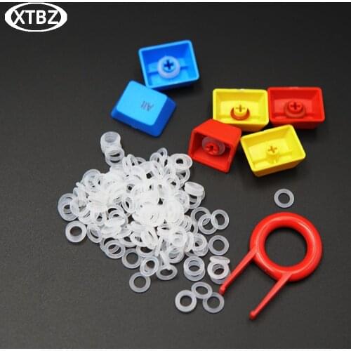 110Pcs Keyboard o-ring Reject Noise Keycaps ORing Switch Cherry MX Key cap Sound Dampers ReplaceSilicone Ring