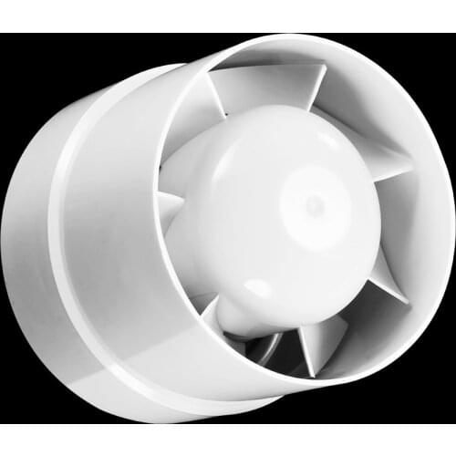 100/125/150 Mm Round Exhaust Fan Duct Ventilator 220V Ventilation Vent Air Extractor For Window Bathroom Toilet Kitchen Booster