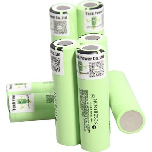 18650 li-ion battery NCR18650B lithium batteries 3400mah 3.7V rechargeable akkumulator / fast 18650 charger YECKPOWO 2020 NEW