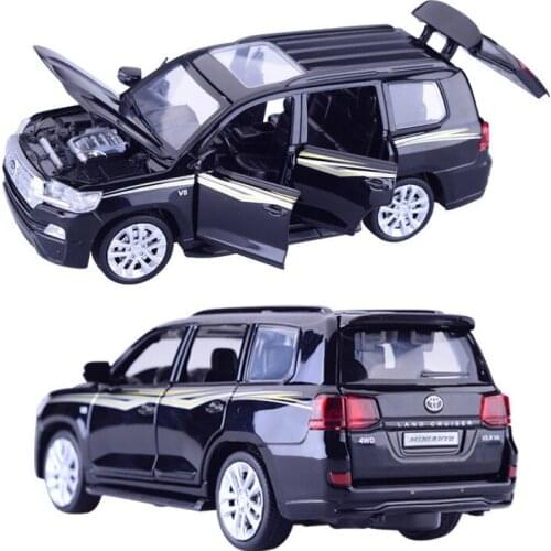 1:32 LAND CRUISER SUV Model Alloy Die Cast Classic Luxury Cars Gift Kids Toys