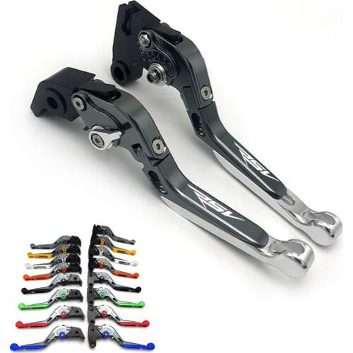 Motorcycle Folding Extendable CNC Adjustable Clutch Brake Levers For Aprilia RSV MILLE R 2004-2008 2005 2006 2007