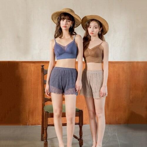 New Women Lace Bra Sets Seamless Underwear Backless Vest Sexy Panties Lingerie Padded Bralette Ultrathin Briefs Female Intimates