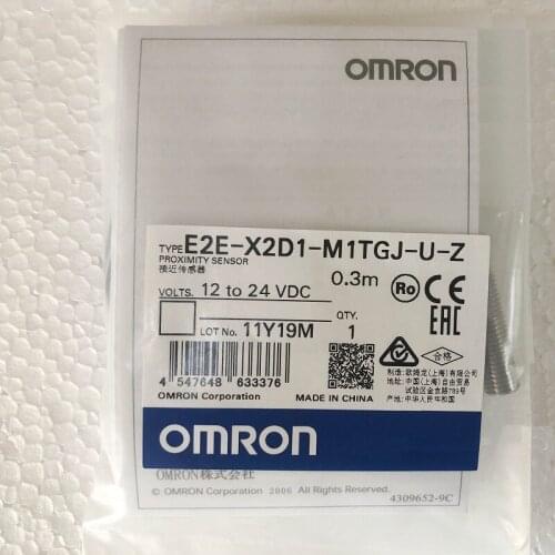 Omron Proximity Sensor E2E-X2D1-M1TGJ-U-Z 0.3M E2E-X2D2-M1TGJ-U-Z 0.3M E2E-X2D1-M1TGJ 0.3M