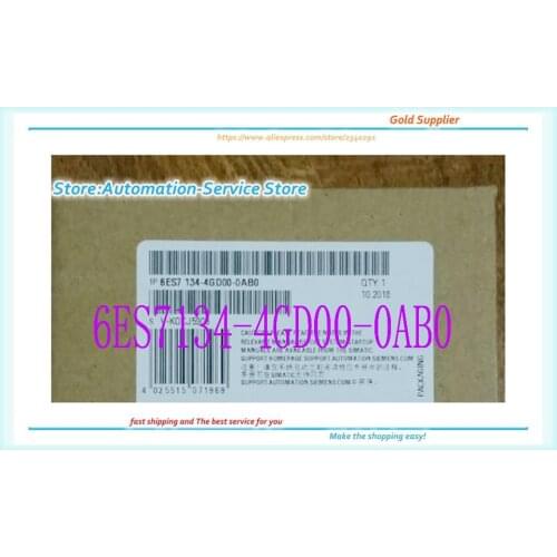 Original New Offer Warranty For 1 Year 1P 6ES7134-4GD00-0AB0 ET200S Analog Input Module 6ES71344GD000AB0