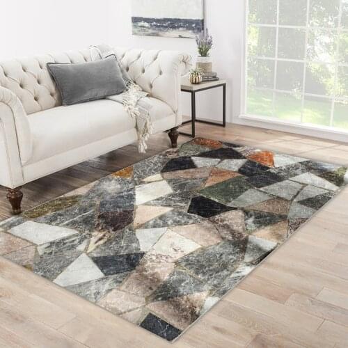Grey white color marble shape grey patterned carpet modern carpet living room carpet free shipping soft