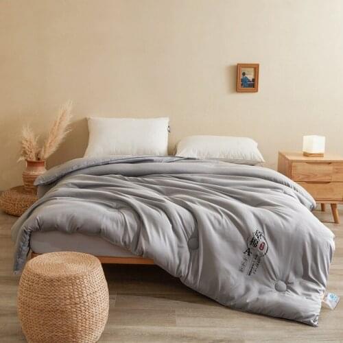 Pure Cotton Soybean Fiber Quilt Winter Spring And Autumn Air Conditioning Quilt Core Spring And Summer Air Conditioning Quilt