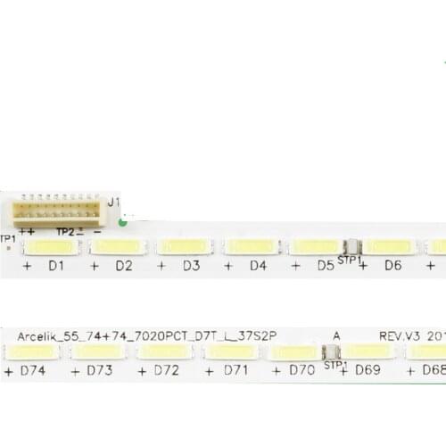 LED backlight for ARCELIK_55_74+74_7020PCT_D7T ZXH60600-AA ZXH60601-AA ARÇELİK A55L 9762 5B A55L9762 BEKO B55L 9762 5B QUATRO B5
