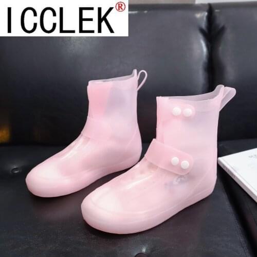 2021 Womens Calf Rain Boots Outdoor Work Rubber Water Booties Short Waterproof Garden Shoes Women Anti-slip Water Shoes
