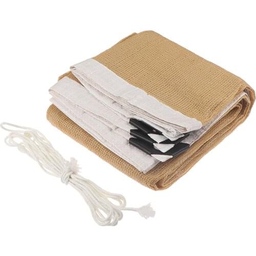 1pc Square Shade Sail Garden Awnings Outdoor Protection Cover Garden Net Sun Shelter Garden Awning Canopy