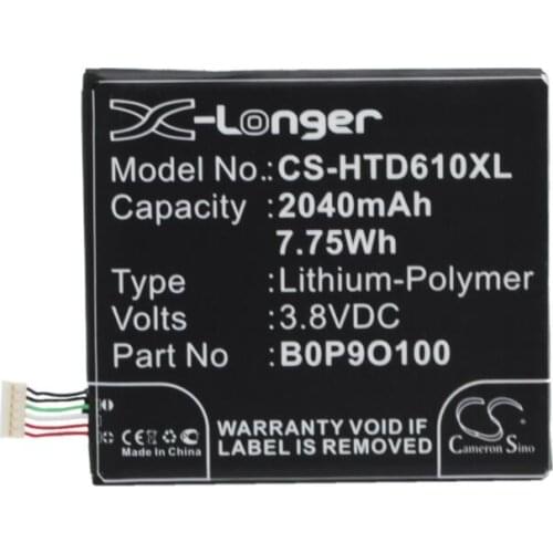 Cameron Sino 2040mah battery for HTC A3QHD D610 D610n D610t D610x Desire 610 612 4G D610n D610t D610x HTC331ZLVW HTC331ZLVWPP