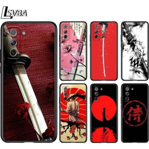 Japanese Samurai for Samsung S20 FE Ultra Plus A91 A81 A71 A51 A41 A31 A21 A11 A12 A72 A52 A42 A32 A12 Phone Case