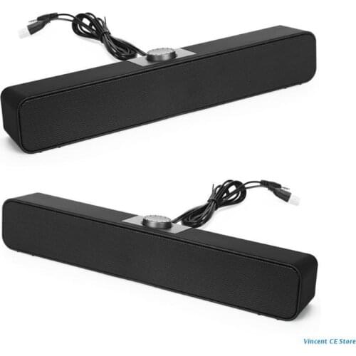 K92F Long-term Use Speaker Stereo Loundspeaker Black Colors Subwoofer Knob