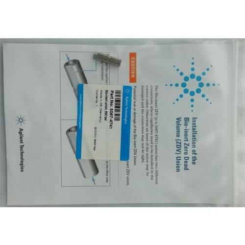 For Agilent Liquid Coupling 5067-4741 Bio-inert union, 600 Bar Used