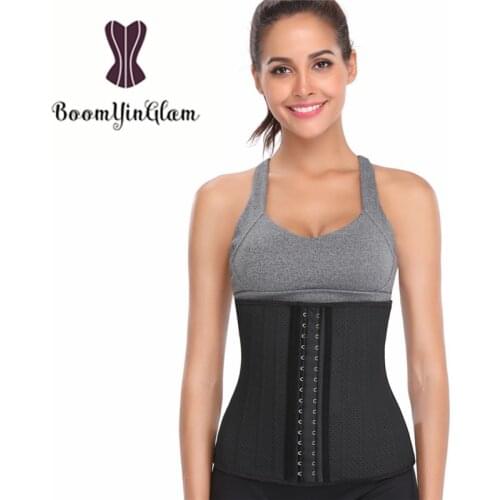 948 Height 30cm latex 25 steel boned waist cincher breathable underbust corset workout waist trainer body shaper