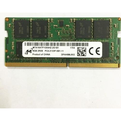 Micron ddr4 rams 8GB 2Rx8 PC4-2133P DDR4 2133MHz laptop memory