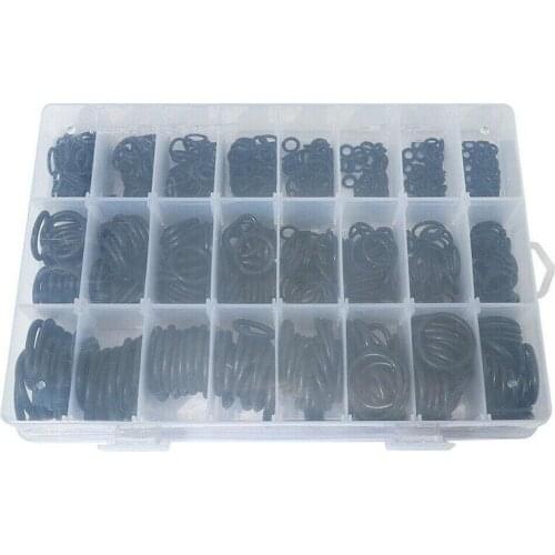 1200PCS/box set of sealing rings crimp ferrule Rubber Thickness 1 / 1.5mm RING O-Ring Gasket Sealing Ring Waterproof rings set