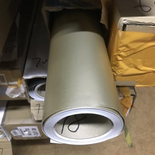 18Mx1.52M ICE Matte Light Gold PVC Vinyl Wrap Car Whole Body Styling Decals Roll Stickers Air Release Film