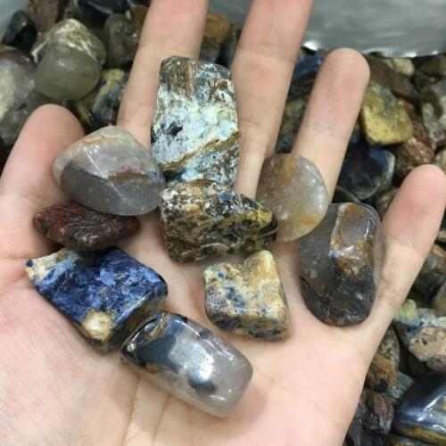 Natural Polished Pietersite Crystal Stone Healing Irregular Tumble Stone Worry Stone