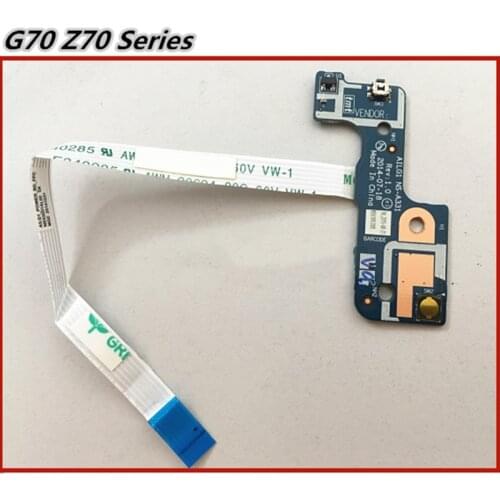 Laptop Power button board Switch Board Cable For Lenovo G70 Z70 Series G70-50 Z70-50 Z70-80 G70-80 Z70-50 G70-70 NS-A331