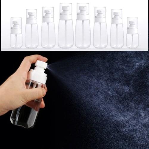 NEW 36pcs 30ml/60ml80ml empty Toner bottle clear Plastic empty fine spray bottle For Make Up And Skin Care Refillable Bottle