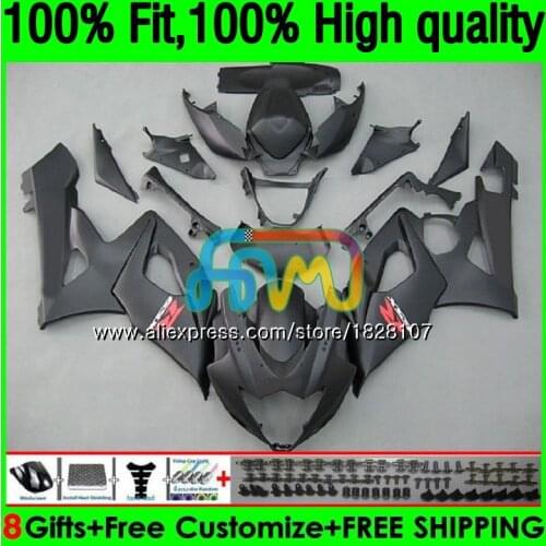 OEM For SUZUKI GSXR-1000 GSX R1000 GSXR 1000 CC 05 06 42BS.21 GSX-R1000 1000CC Matte black 05 06 K5 GSXR1000 2005 2006 Fairing