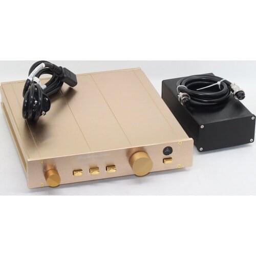 Preamplifier Monitor Preamp Amplifier Audio With Linear Power Supply Clone FM155