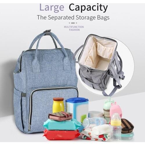 Nappy Backpack Bag Mummy Large Capacity Bag Mom Baby Multi-function Waterproof Outdoor Travel Diaper Bags For Baby Care