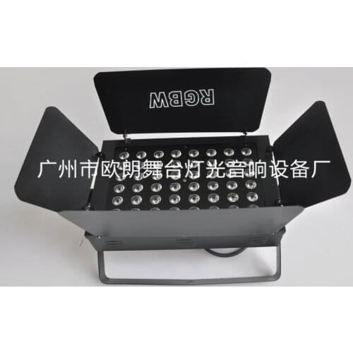 Stage lights led surface lights wedding bar equipment 54 background flood lights colorful led stage lights