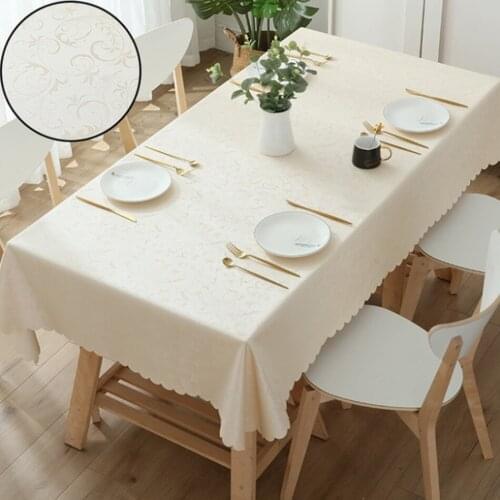 European Theme Tablecloth Waterproof Oil-Proof And Scald-Proof Disposable Hotel Restaurant Table Cloth Household Table Runner